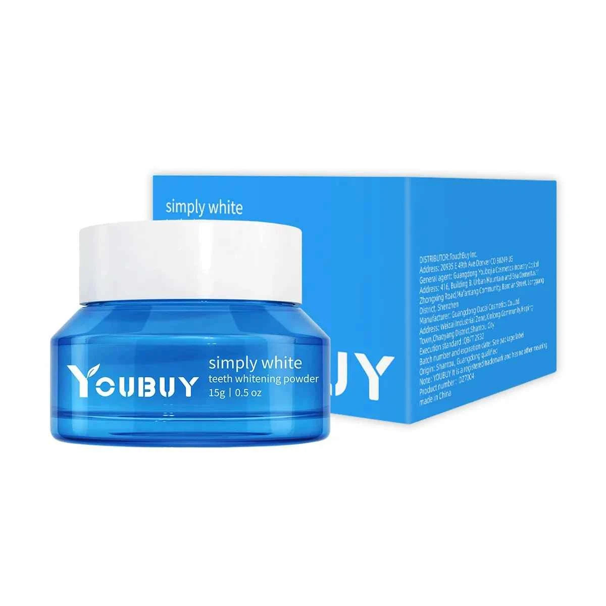 YOUBUY Teeth Whitening Brightening Powder - HEARTLESS Habits