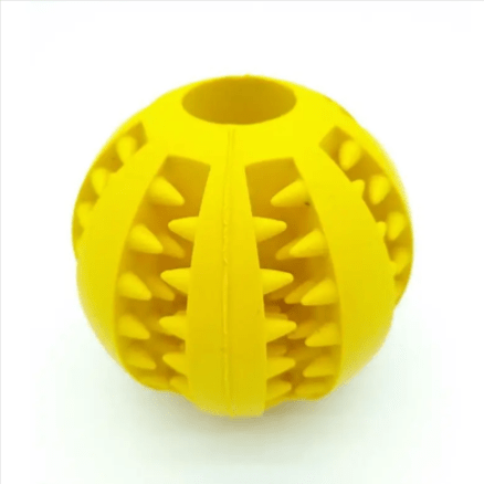 Interactive Rubber Slow Feeder Dog Ball HEARTLESS Habits