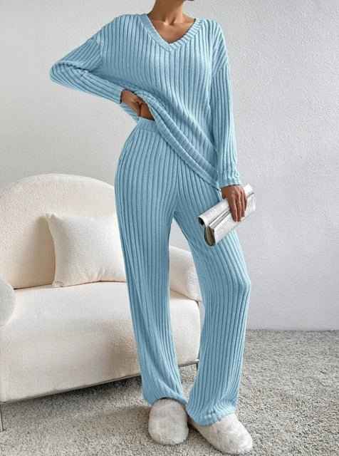Casual 2-Piece Loungewear Set - HEARTLESS Habits