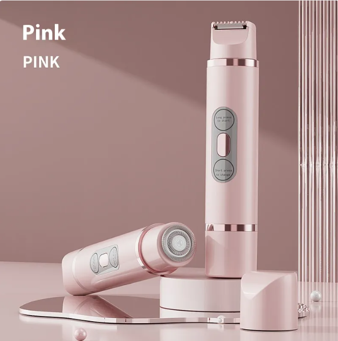 Dual-Head Electric Shaver – Women's Painless Epilator & Hair Trimmer - HEARTLESS Habits