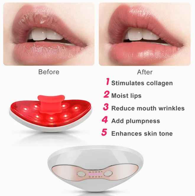 Lip Beauty Device LED Heating Portable - HEARTLESS Habits