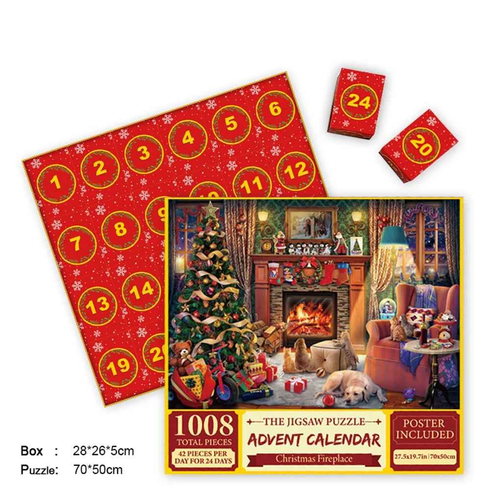 Merry Jigsaw Advent Calendar Puzzle HEARTLESS Habits