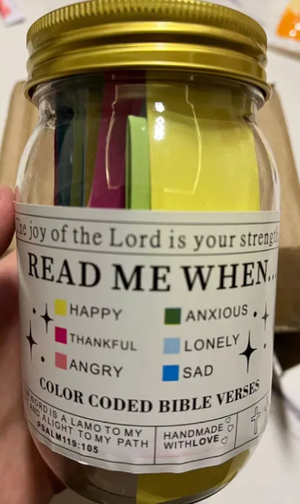 Bible Verses In A Jar - HEARTLESS Habits