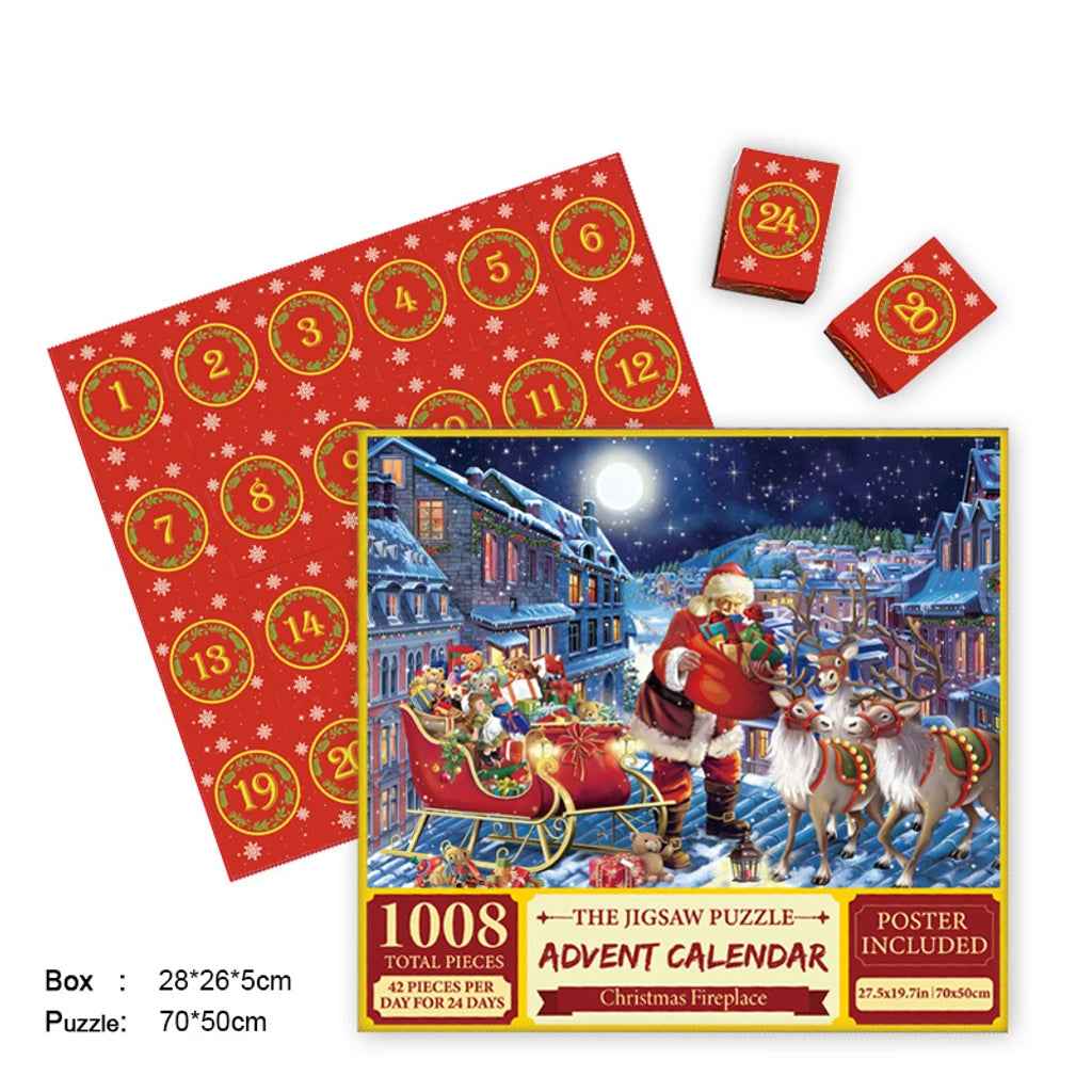 Merry Jigsaw Advent Calendar Puzzle - HEARTLESS Habits