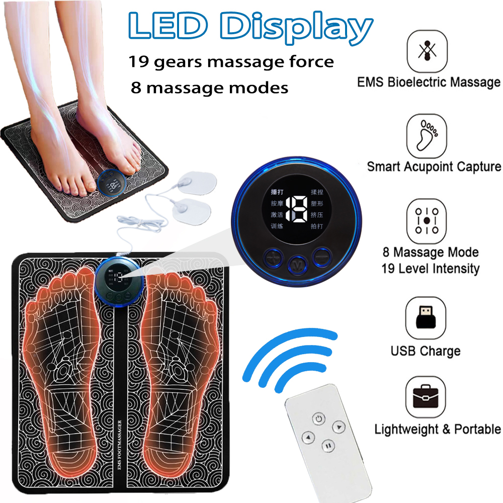 Rechargeable Foot Massage Pad - HEARTLESS Habits