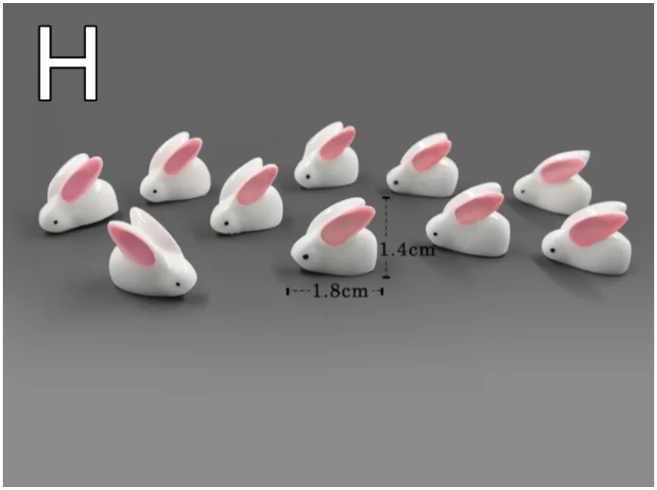 Mini Resin Animal Figurines – DIY Micro-Landscape Decor - HEARTLESS Habits