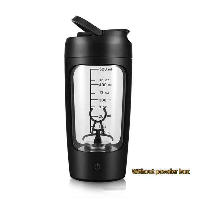 Electric Portable Whey Protein Shaker Bottle HEARTLESS Habits