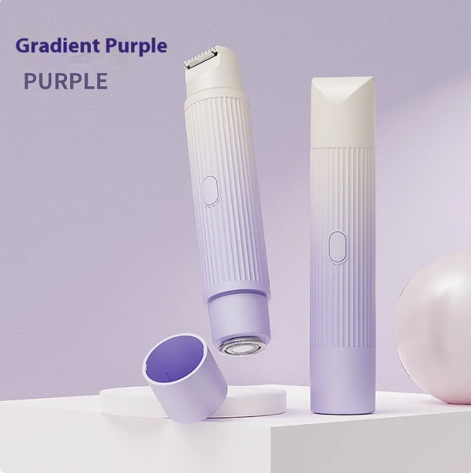 Dual-Head Electric Shaver – Women's Painless Epilator & Hair Trimmer - HEARTLESS Habits