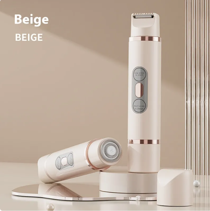 Dual-Head Electric Shaver Painless Women's Epilator Bikini Hair Removal Device Automatic Hair Trimmer Underarm Facial Lips Leg HEARTLESS Habits