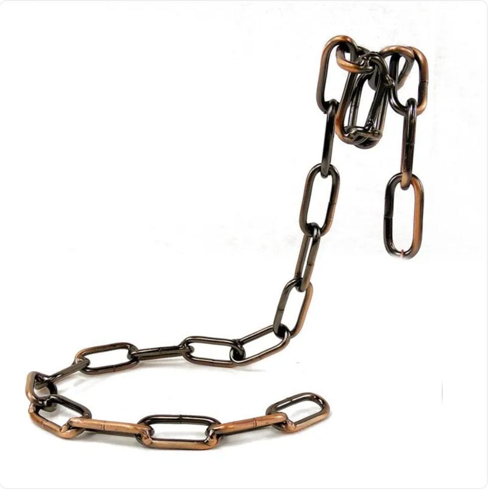 Suspension Chain Wine Rack Metal Holder HEARTLESS Habits