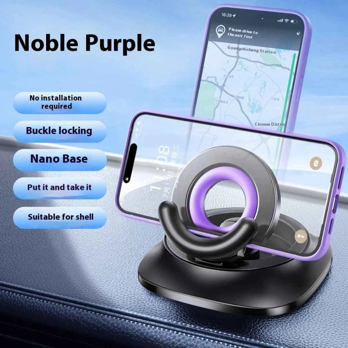 Adjustable Car Mount Magnetic Phone Holder HEARTLESS Habits