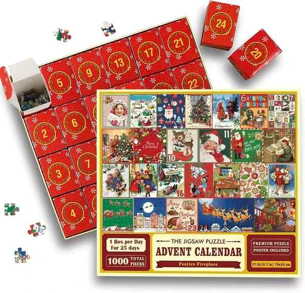 Merry Jigsaw Advent Calendar Puzzle HEARTLESS Habits