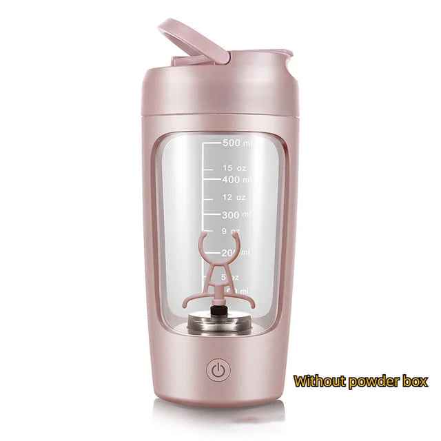 Electric Portable Whey Protein Shaker Bottle HEARTLESS Habits