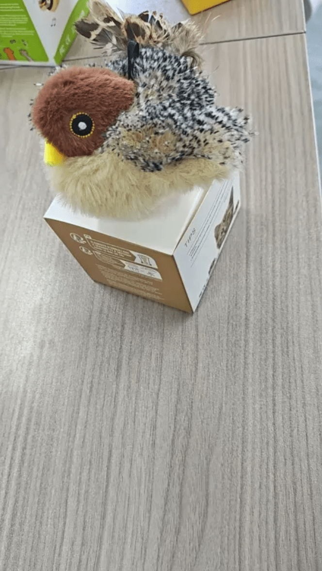 Plush Bird Pet Toy HEARTLESS Habits