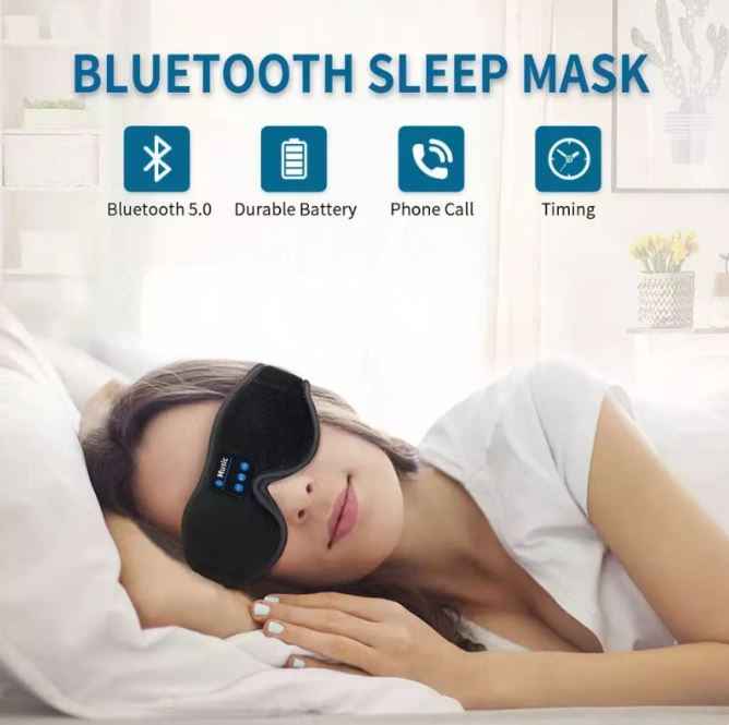 3D Eye Mask Bluetooth 50 Unlimited Music Stereo HEARTLESS Habits