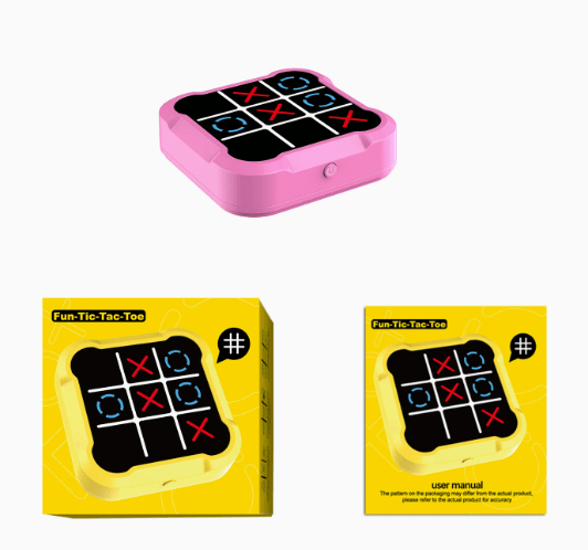 Educational Tic-Tac-Toe Toy for Kids - HEARTLESS Habits