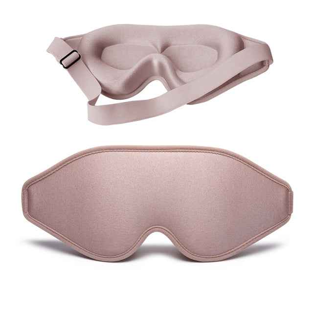 3D Natural Memory Foam Sleep Mask for Comfort - HEARTLESS Habits