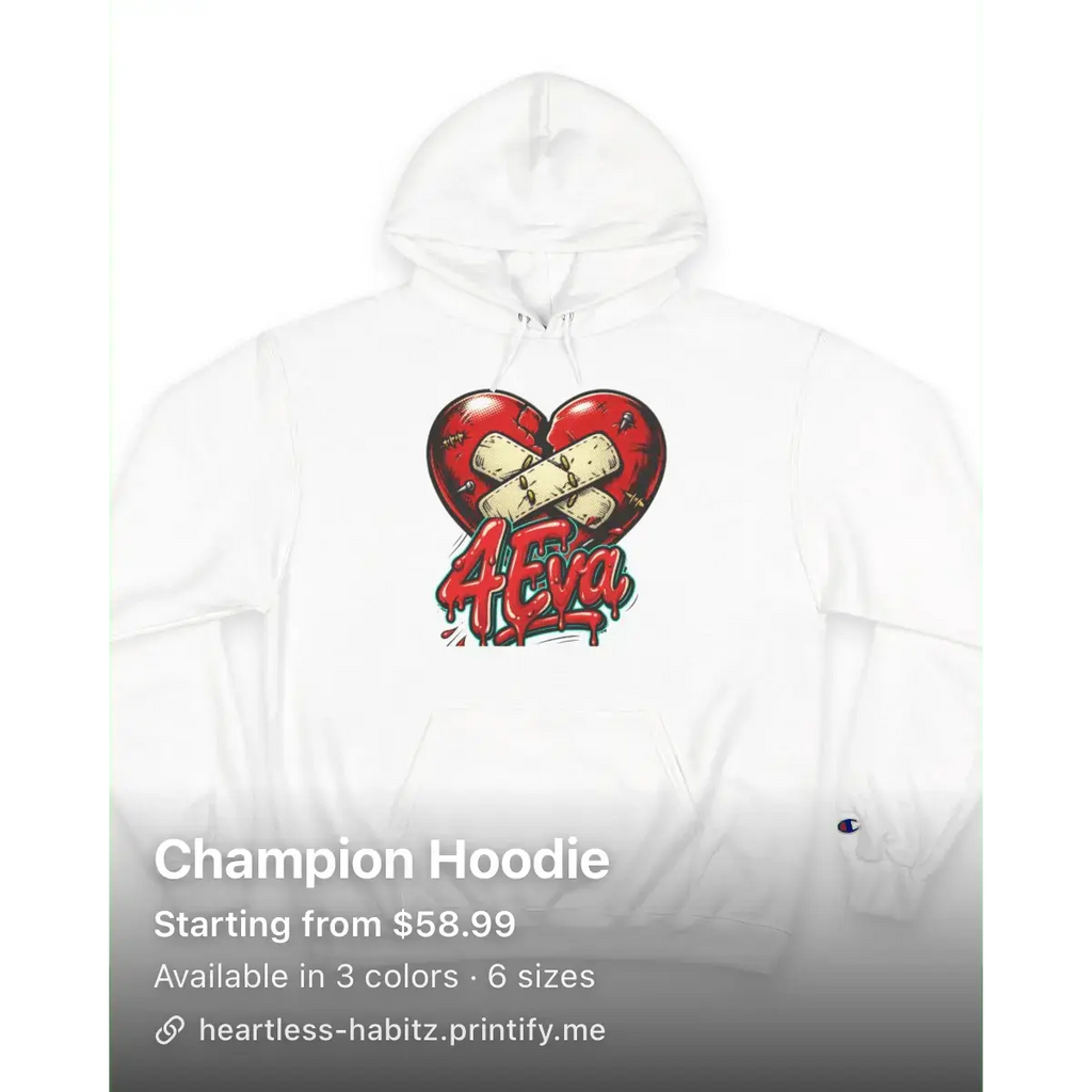 Champion 4eva Heartless Hoodie
