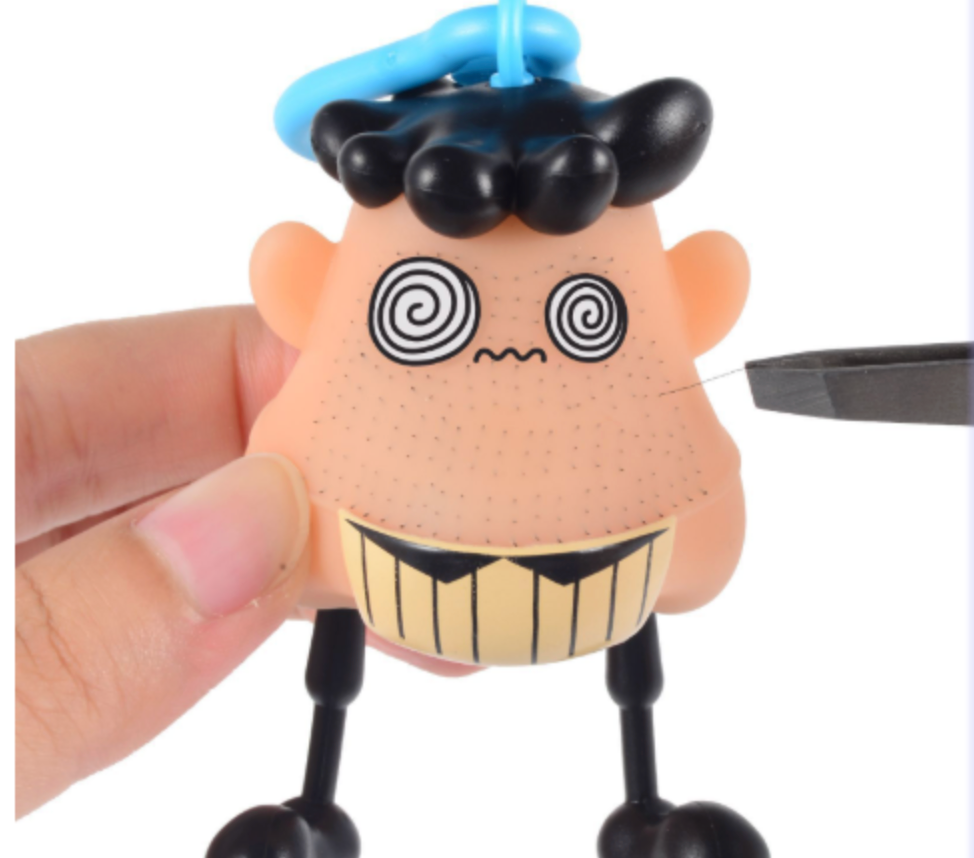 A Funny Toy To Vent One's Beard HEARTLESS Habits