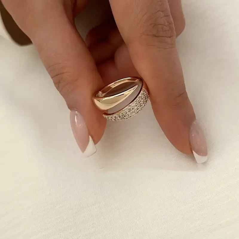 Elegant Adjustable Sparkle Ring - HEARTLESS Habits