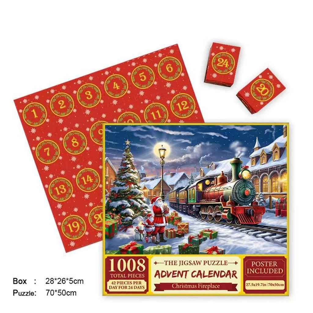 Merry Jigsaw Advent Calendar Puzzle HEARTLESS Habits