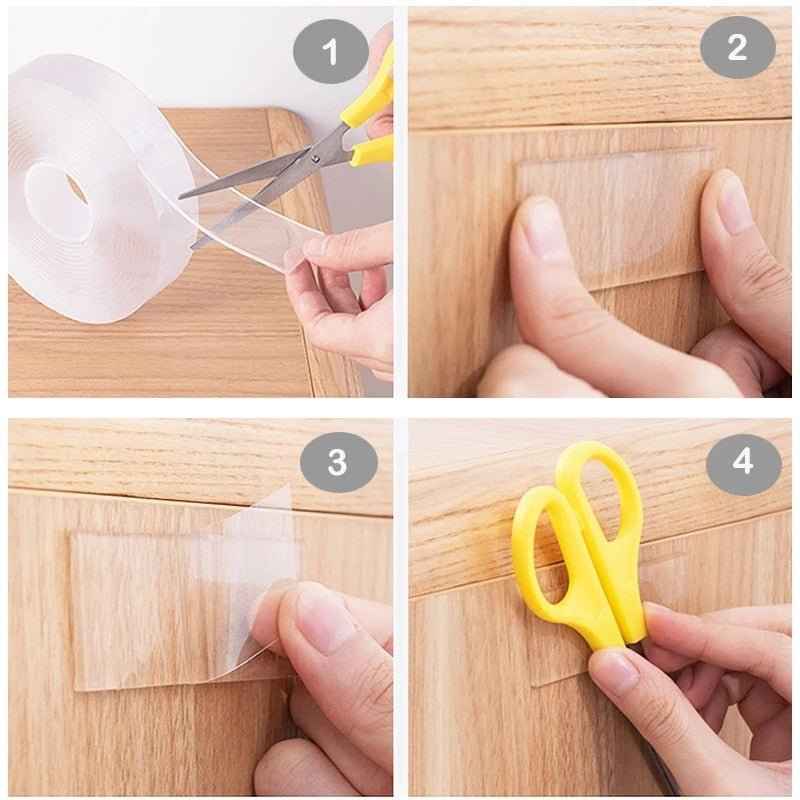 Nano Tape Double Sided Tape Transparent HEARTLESS Habits