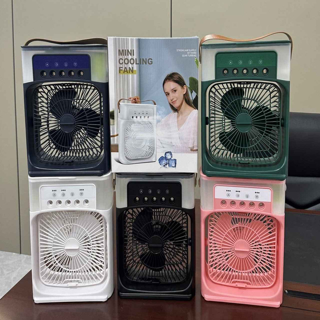 Portable 3-in-1 Air Cooler Fan – Mini AC for Room, Office & Car | Fast Cooling + Humidifier | Ships from USA 🇺🇸 | TikTok & Amazon Hot Seller! HEARTLESS Habits