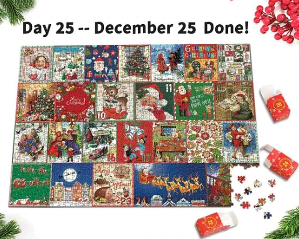 Merry Jigsaw Advent Calendar Puzzle HEARTLESS Habits