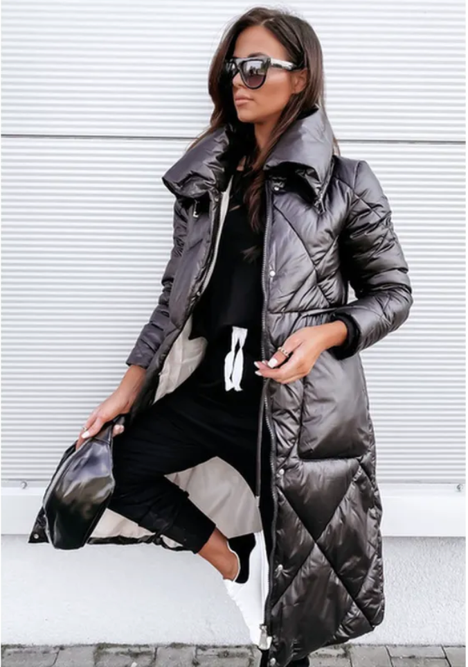 Plus Size Winter Long Fashion Coat HEARTLESS Habits