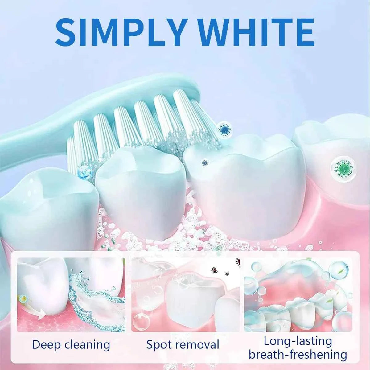 YOUBUY Teeth Whitening Brightening Powder HEARTLESS Habits