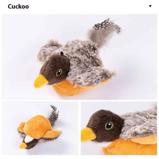 Flapping Bird Cat  Toy HEARTLESS Habits