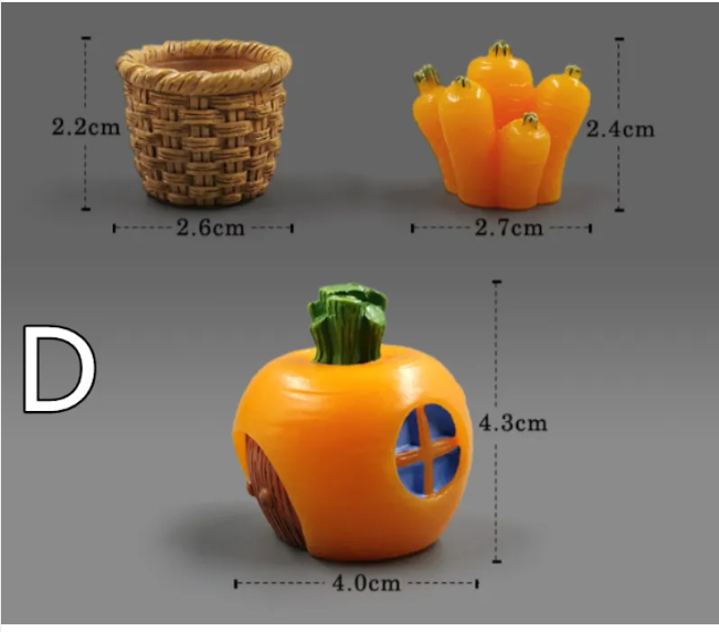 Mini Resin Animal Figurines – DIY Micro-Landscape Decor HEARTLESS Habits