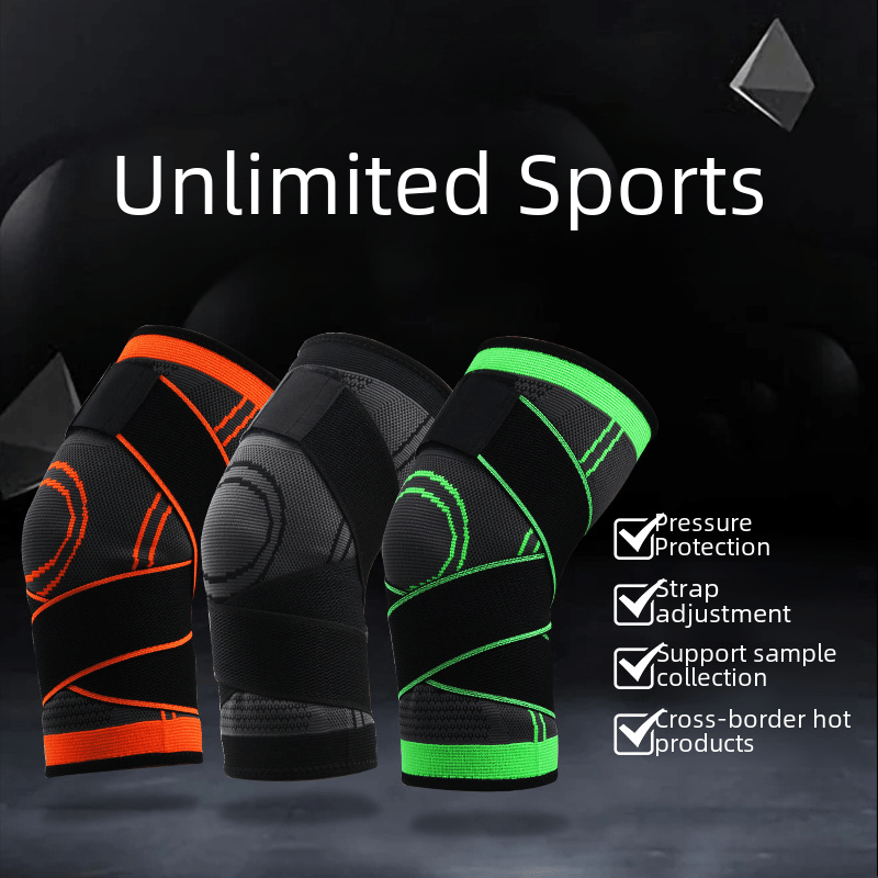 Men's Compression Knee Brace for Sports and Fitness HEARTLESS Habits