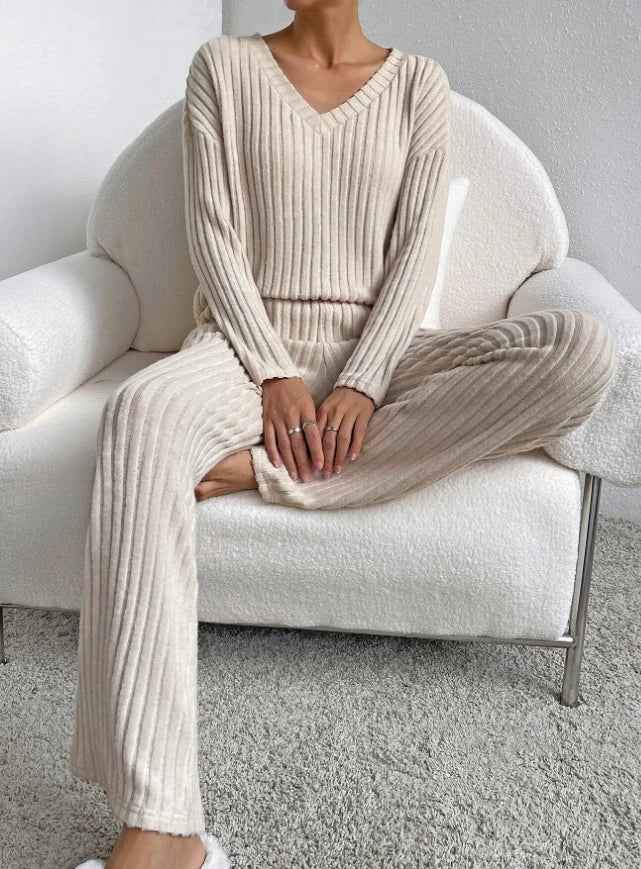 Casual 2-Piece Loungewear Set - HEARTLESS Habits