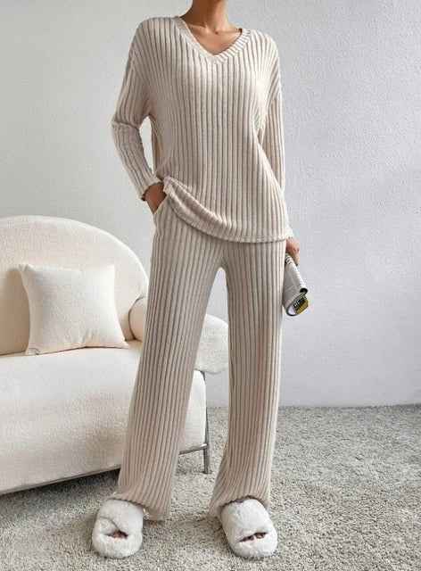 Casual 2-Piece Loungewear Set - HEARTLESS Habits