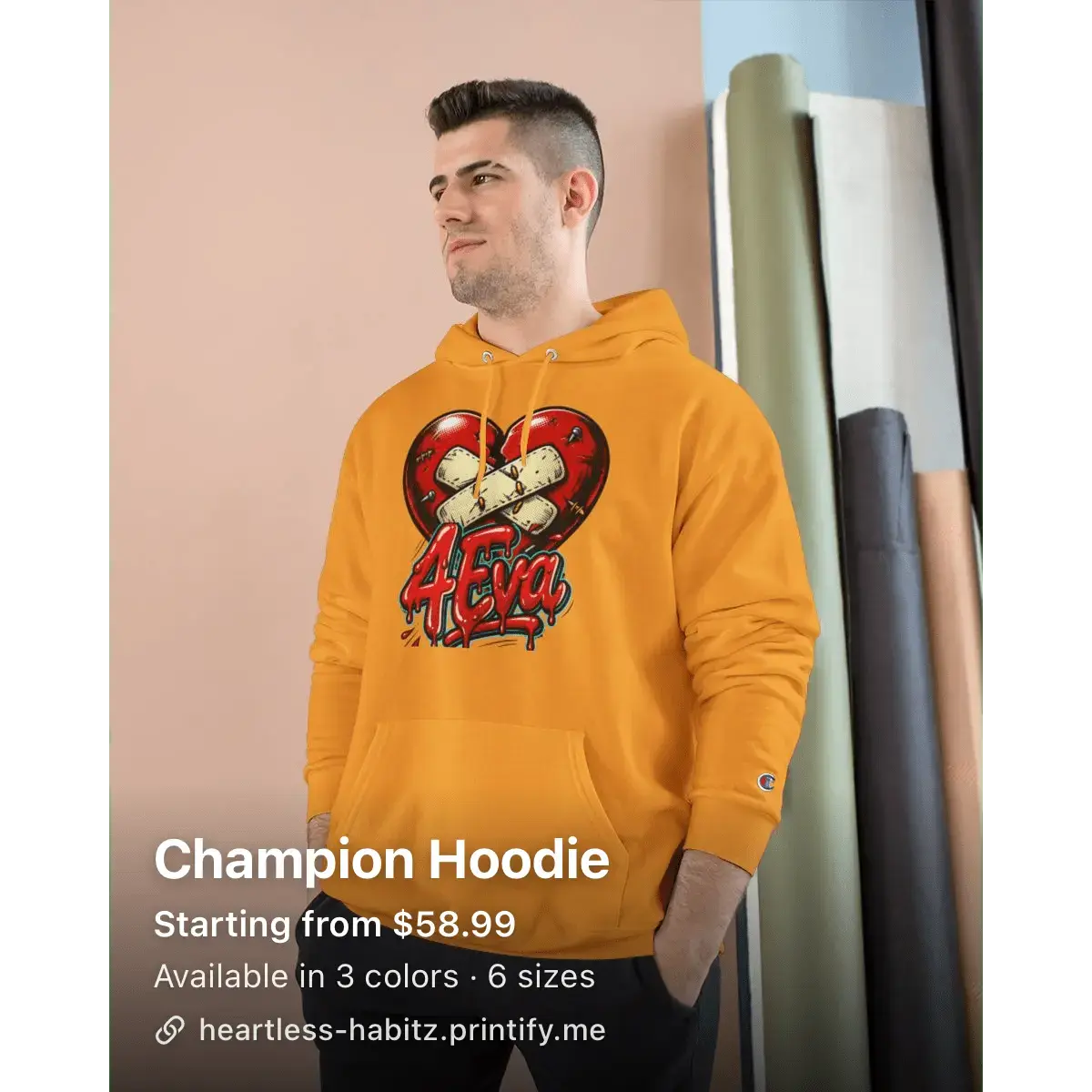 Champion 4eva Heartless Hoodie