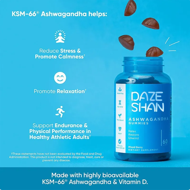 Calm Boost Ashwagandha Gummies HEARTLESS Habits