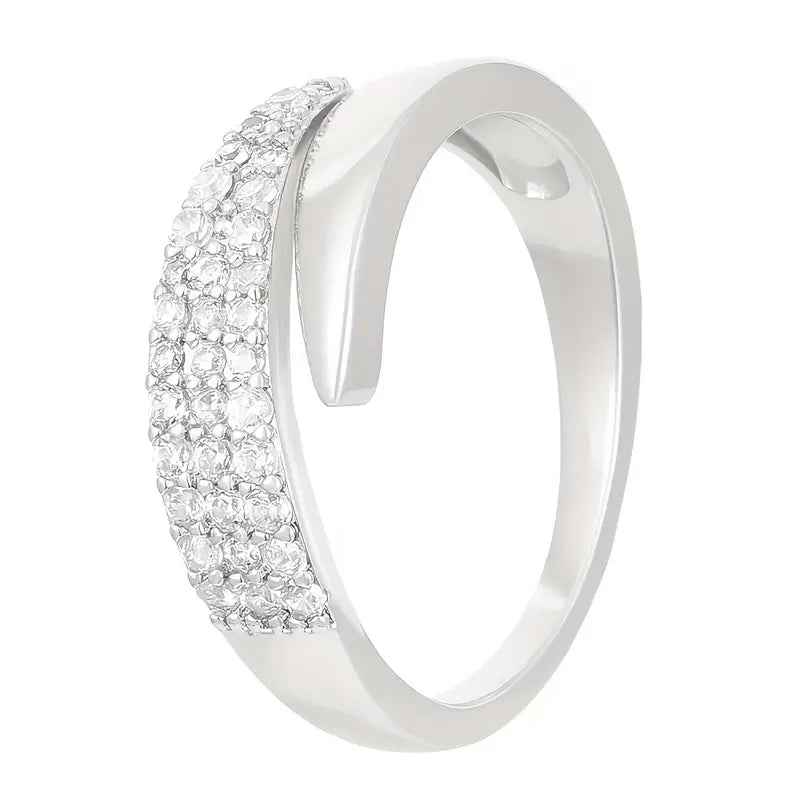 Elegant Adjustable Sparkle Ring HEARTLESS Habits