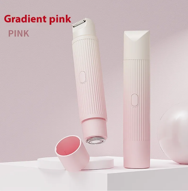 Dual-Head Electric Shaver – Women's Painless Epilator & Hair Trimmer - HEARTLESS Habits