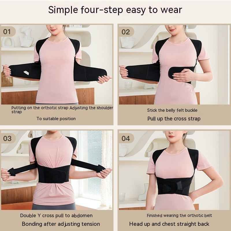 Unisex Posture Corrector Back Brace - HEARTLESS Habits
