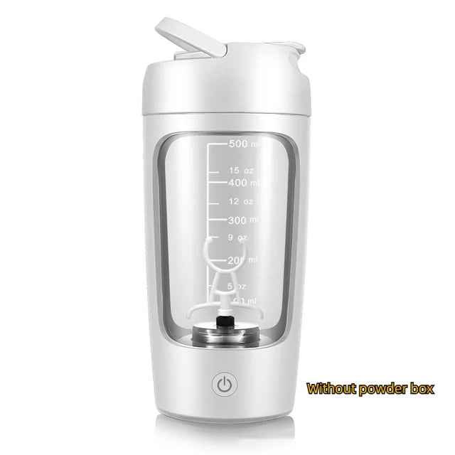 Electric Portable Whey Protein Shaker Bottle HEARTLESS Habits