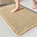 Home Fashion Waffle Bathroom Door Absorbent Carpet - HEARTLESS Habits