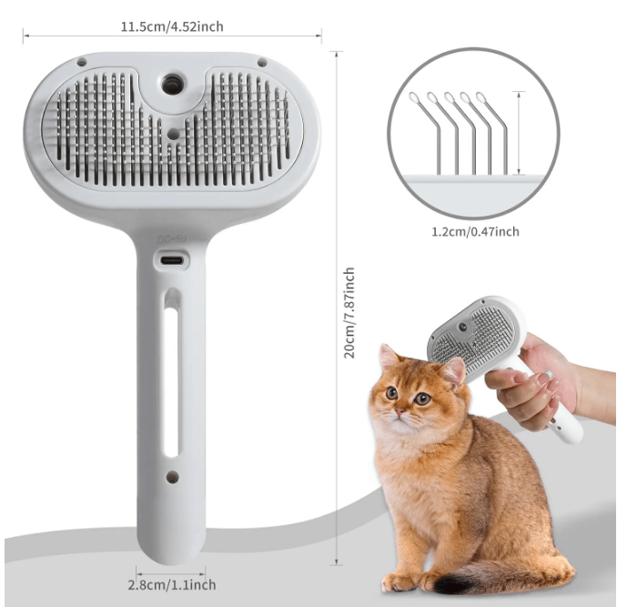 Pet Hair Spray Brush HEARTLESS Habits