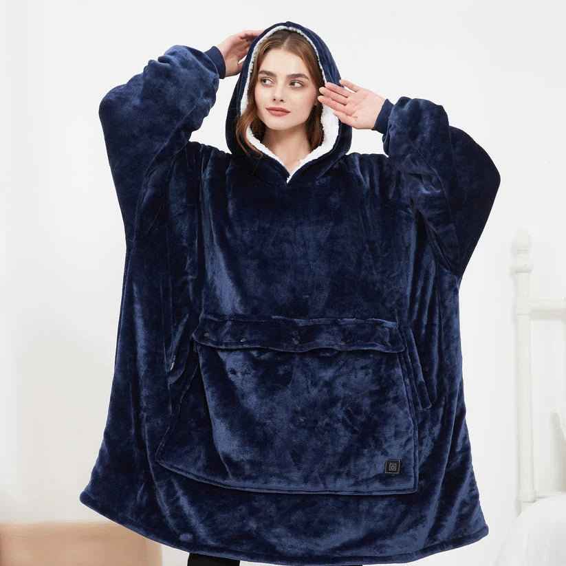 Heated Hoodie Blanket HEARTLESS Habits