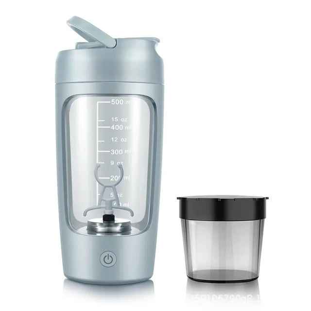 Electric Portable Whey Protein Shaker Bottle HEARTLESS Habits
