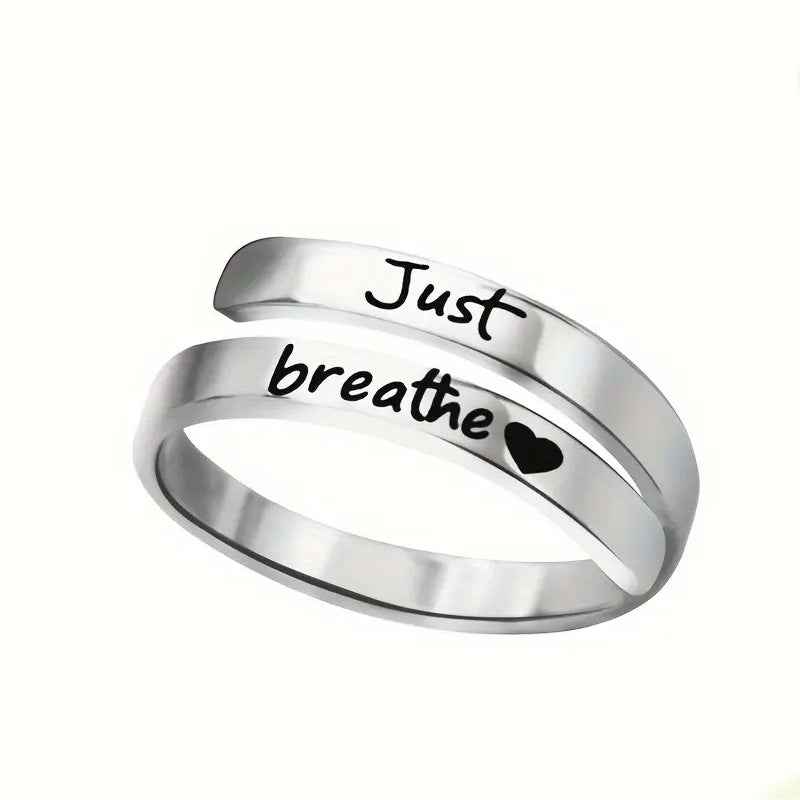 Silver Spiral Heart Ring HEARTLESS Habits