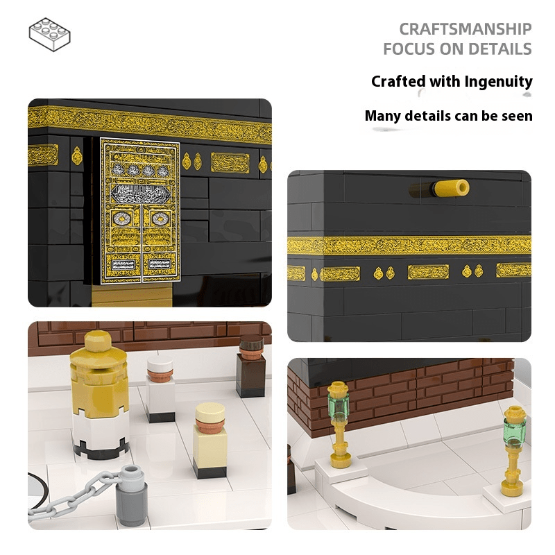 Kaaba Building Blocks Educational Toy HEARTLESS Habits