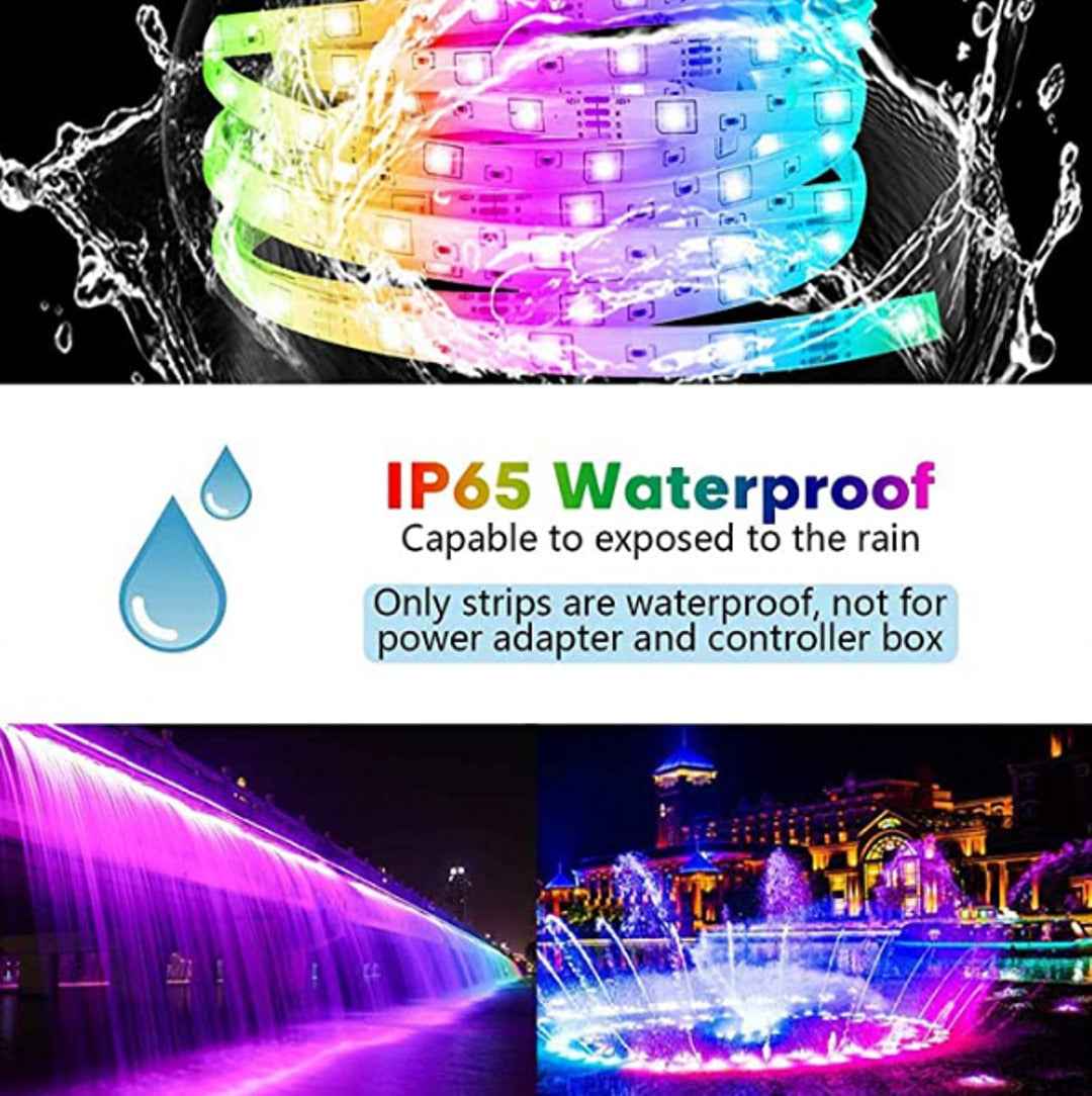 LED Strip Lights, YORMICK 32.8' Waterproof Flexible Tape Lights HEARTLESS Habits
