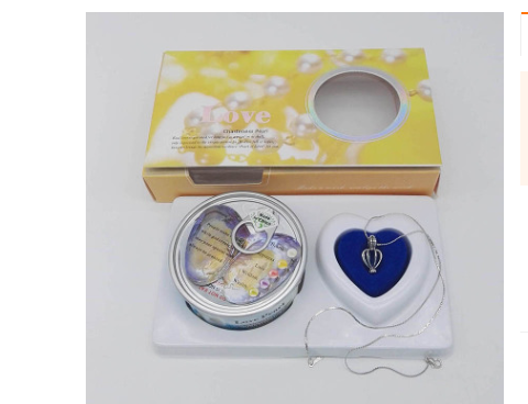 Pearl Jewelry Gift Box with Freshwater Necklace HEARTLESS Habits