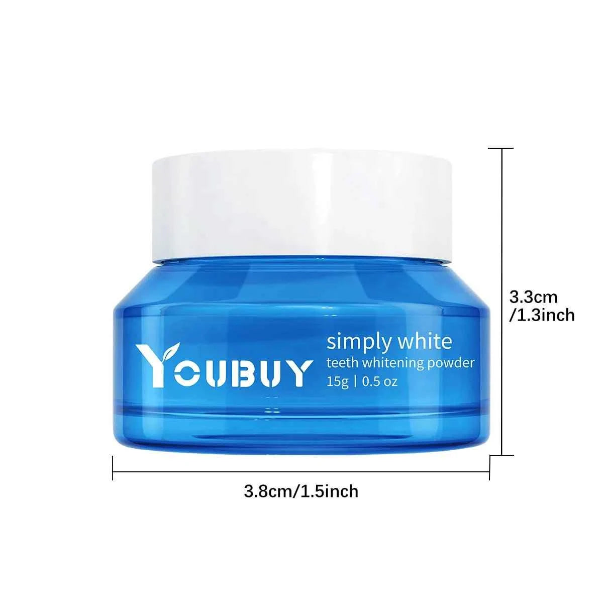 YOUBUY Teeth Whitening Brightening Powder - HEARTLESS Habits